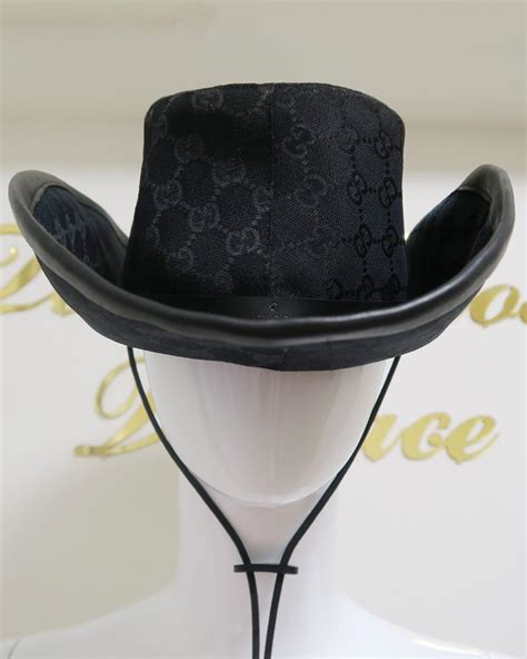 fake cowboy hat from gucci|pink rabbit gucci hat.